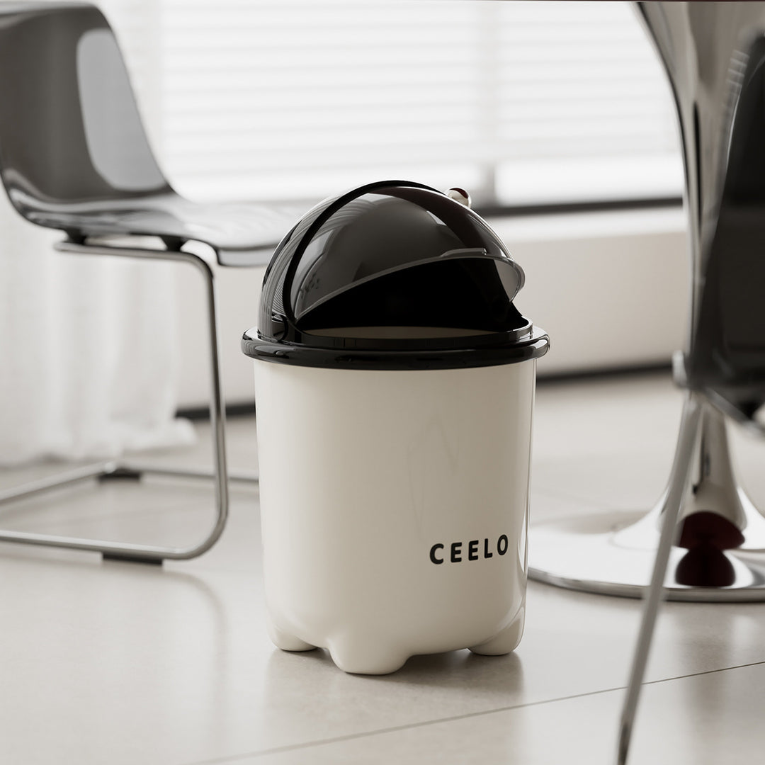Stylish Modern Trash Can with Lid Kalsten