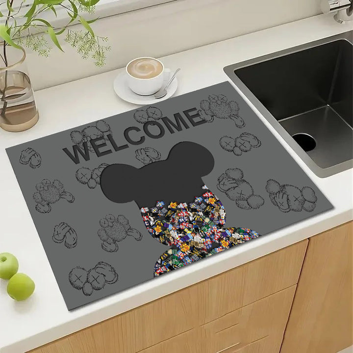 Decorative Entryway Welcome Mat Kalsten