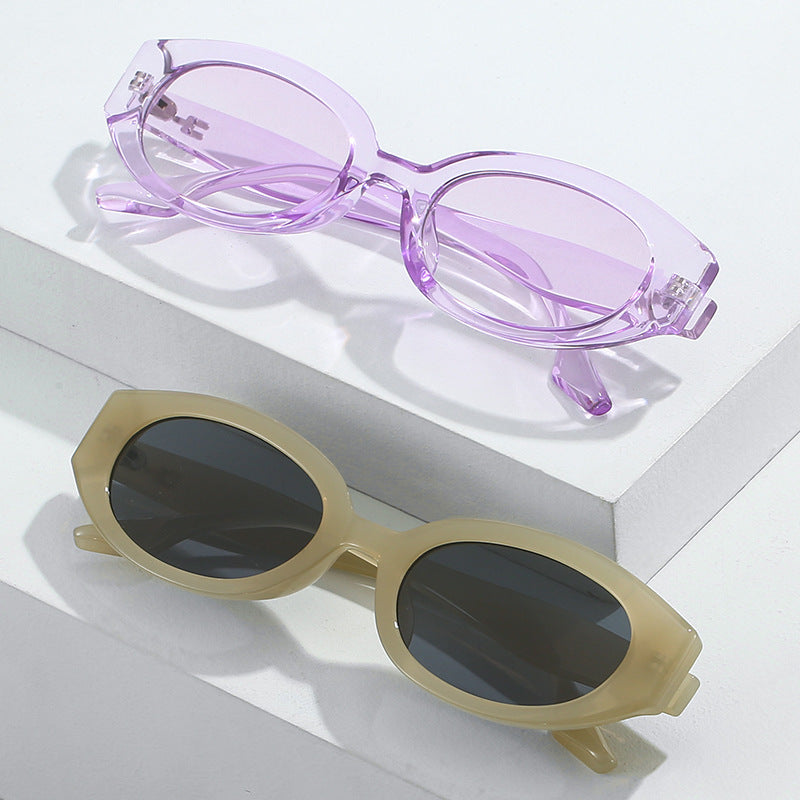 Fashion-Forward Statement Oval Sunglasses Kalsten