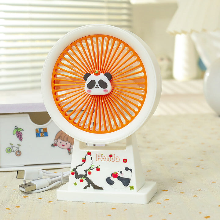 Portable Usb Mini-Fan with Cute Panda Design Kalsten