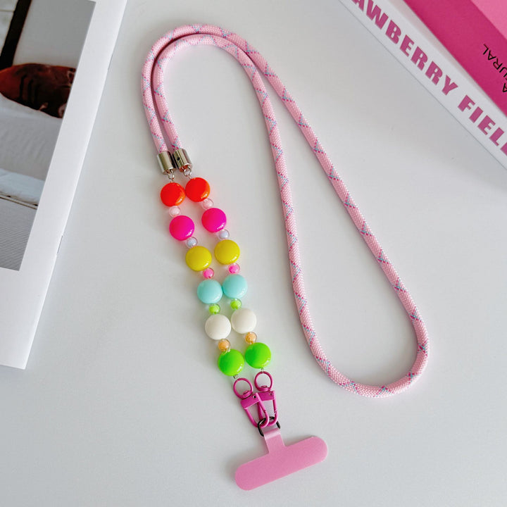 Phone chain with colorful beads Kalsten