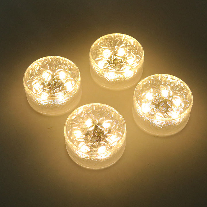 Frosted Glass In-Ground Solar Pathway LED Lights Kalsten
