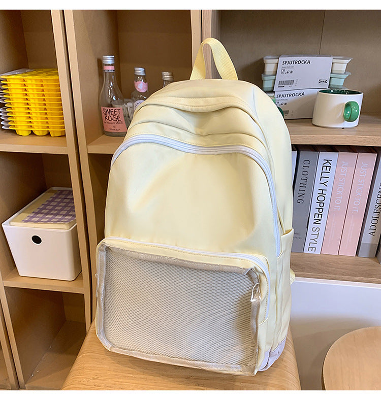 Stylish Kids' Backpack with Plush Decor