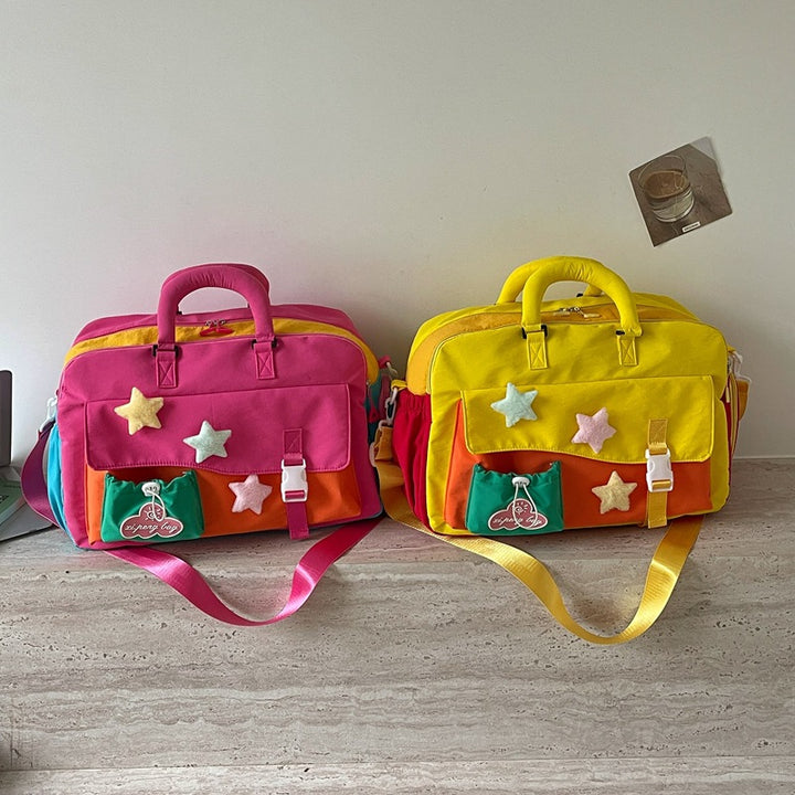 Stylish Multi-Color Travel Weekender Bag Kalsten