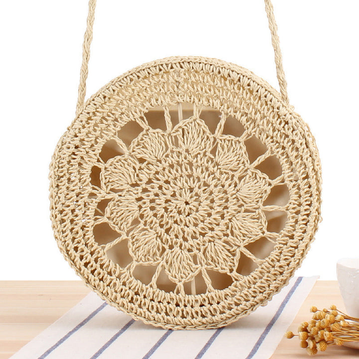 Round Macrame Shoulder Bag Kalsten