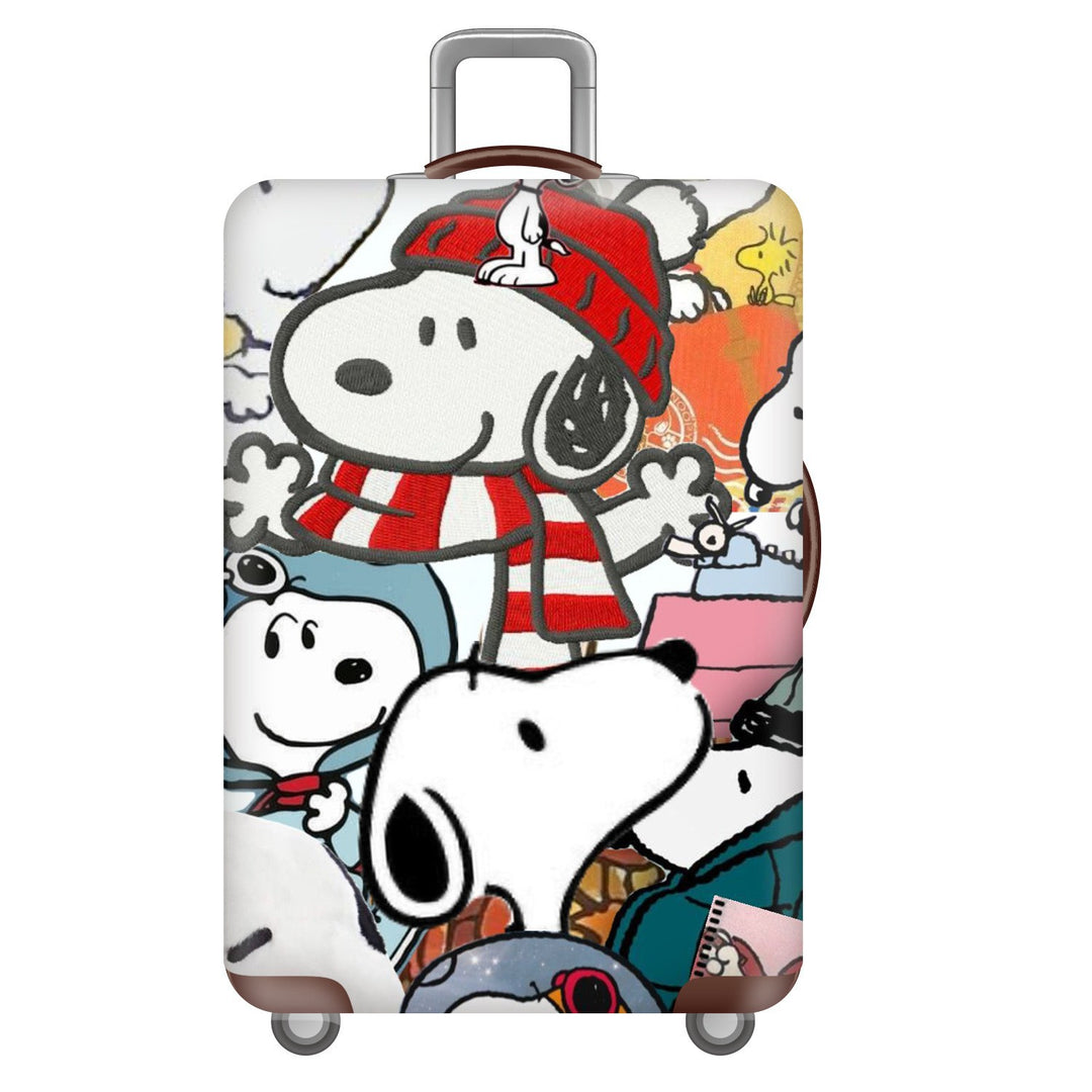 Unisex Hard-shell luggage with playful Snoopy motif Kalsten