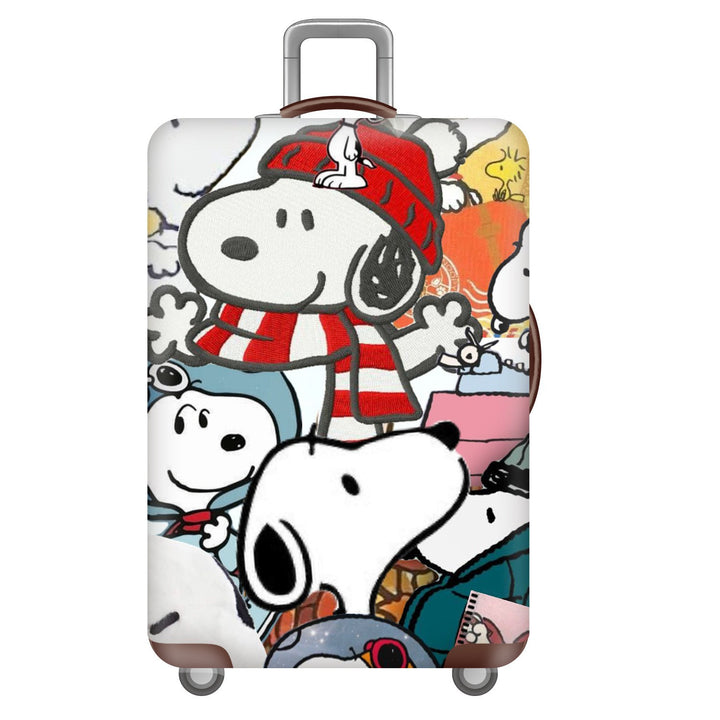 Unisex Hard-shell luggage with playful Snoopy motif Kalsten