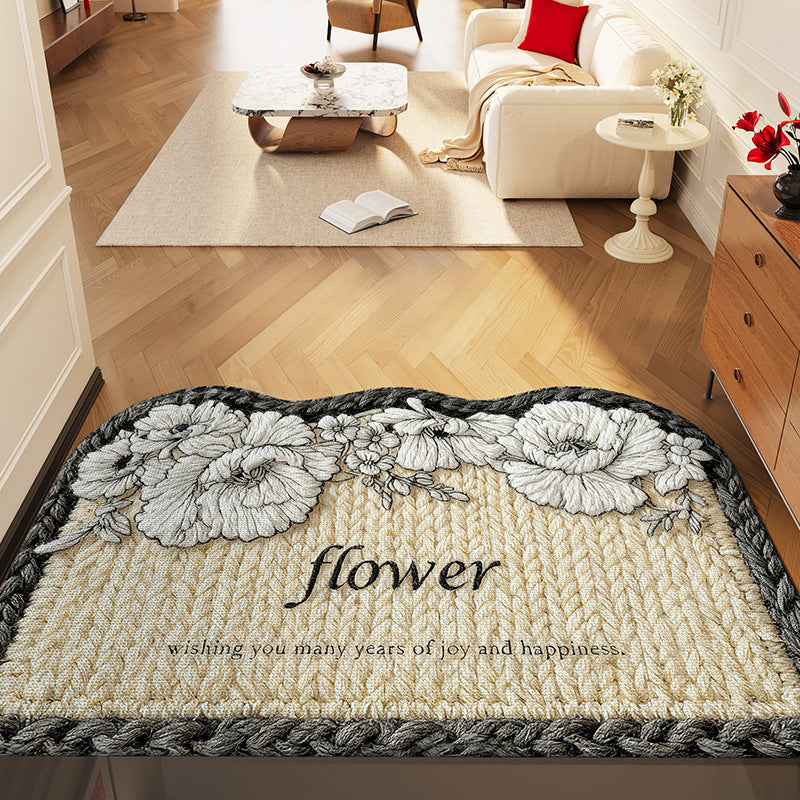 Decorative Floral Mat Kalsten