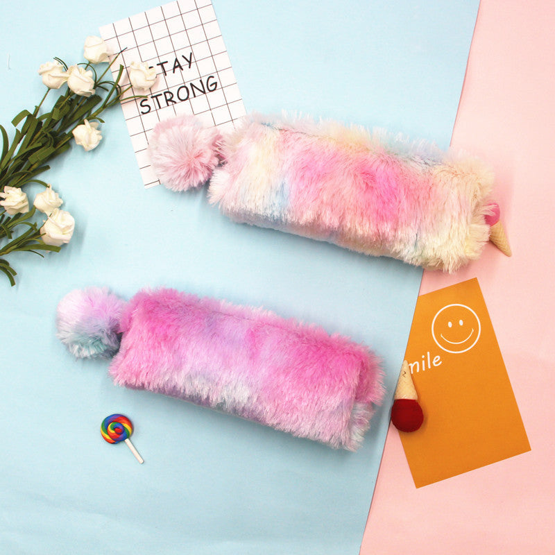 Plush Fluffy Pencil Case Kalsten