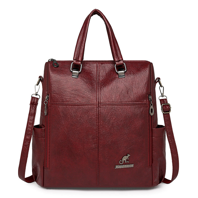 Multi-Functional Faux Leather Handbag Kalsten
