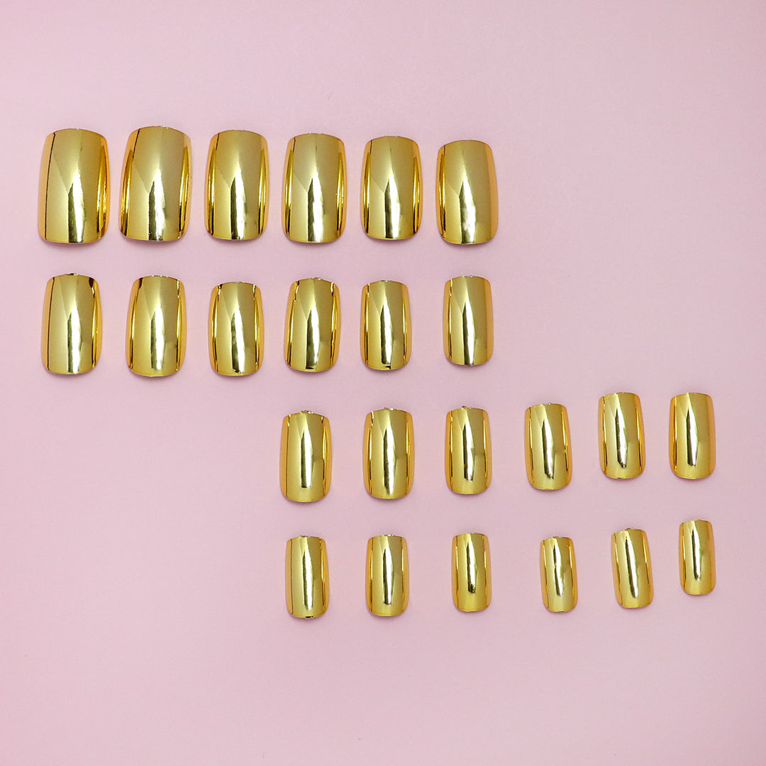 Glossy Press-On Nails Set Kalsten