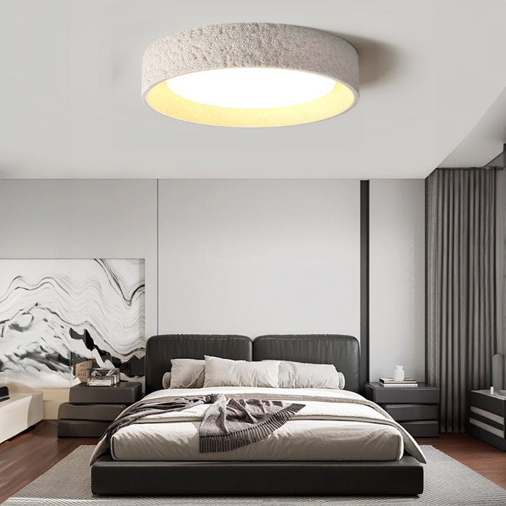 Modern Stone Mixture Ceiling Light