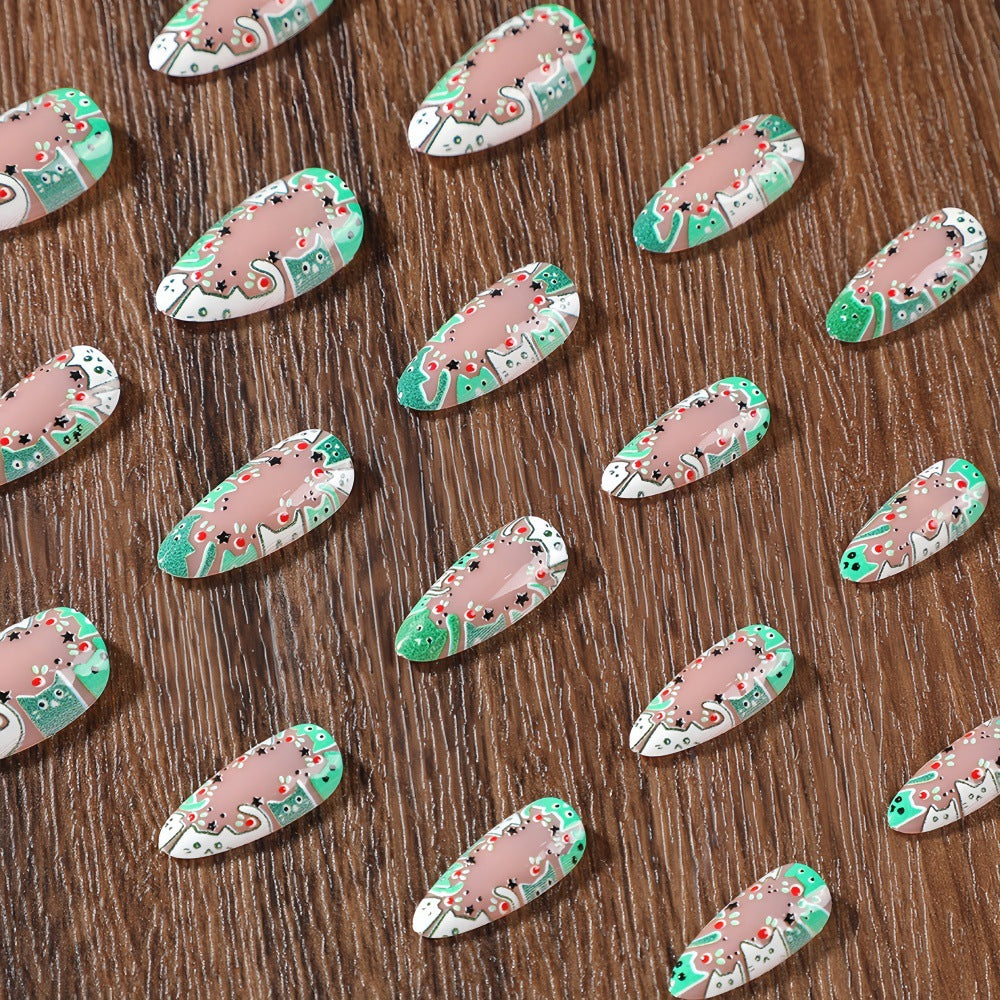 Artificial nail tips in creative design Kalsten