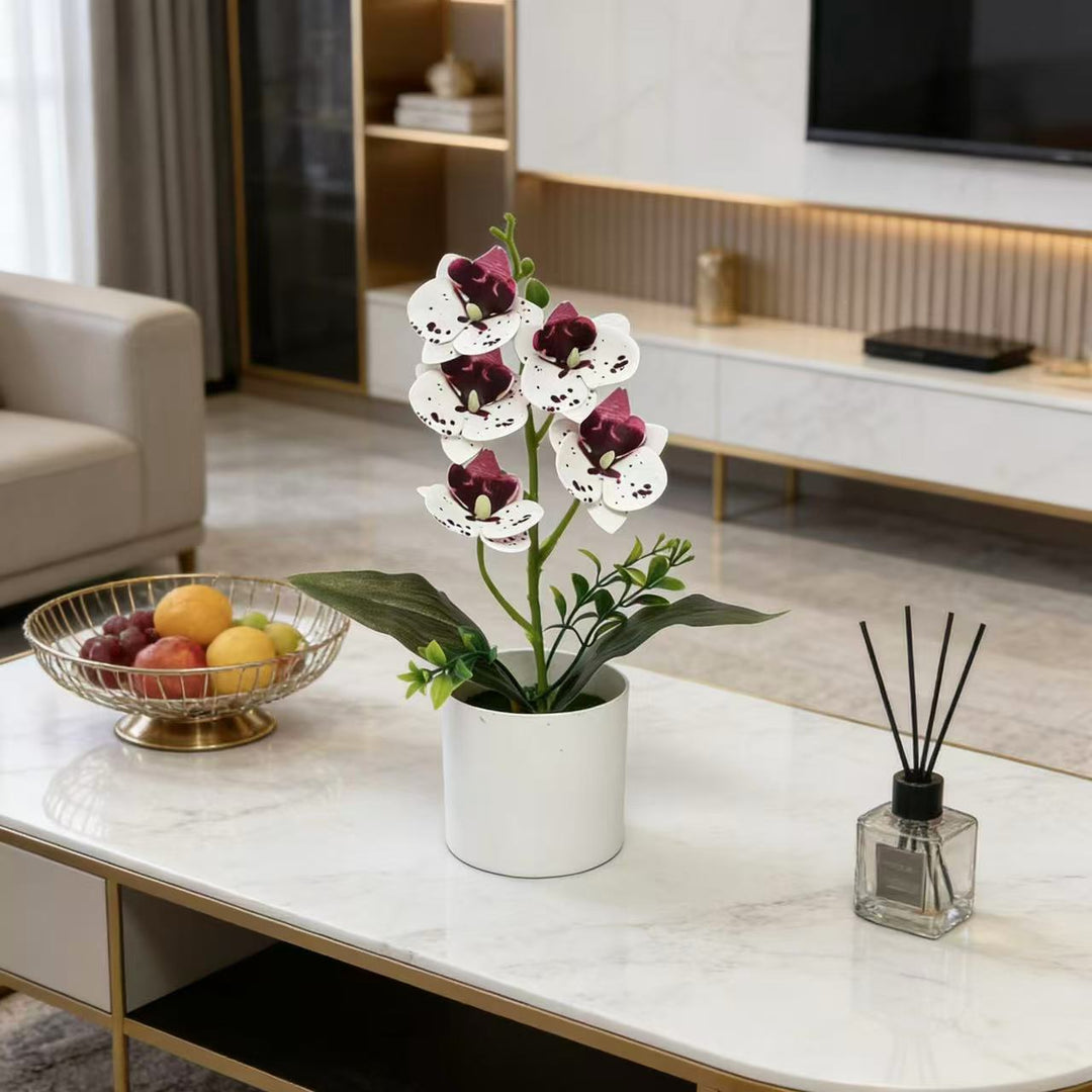 Faux Orchid Arrangement for Home Decor Display