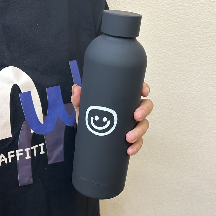 Women's Insulated Bottle with Cheerful Smiley Design Kalsten