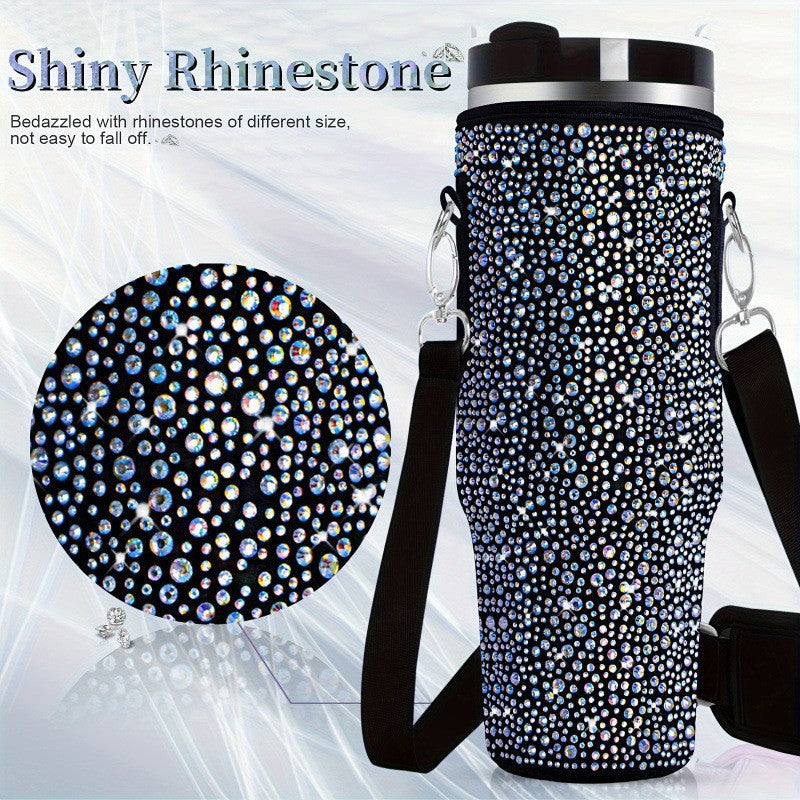 Ladies Glittering Insulated Bottle Case Kalsten