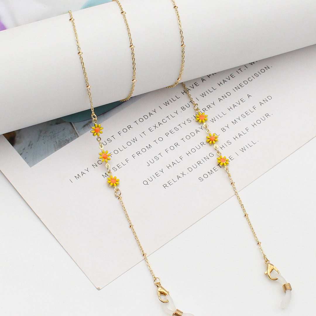 Floral Themed Eyewear Chain Kalsten