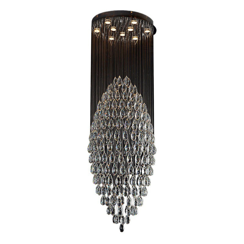 Crystal Cascading Chandelier