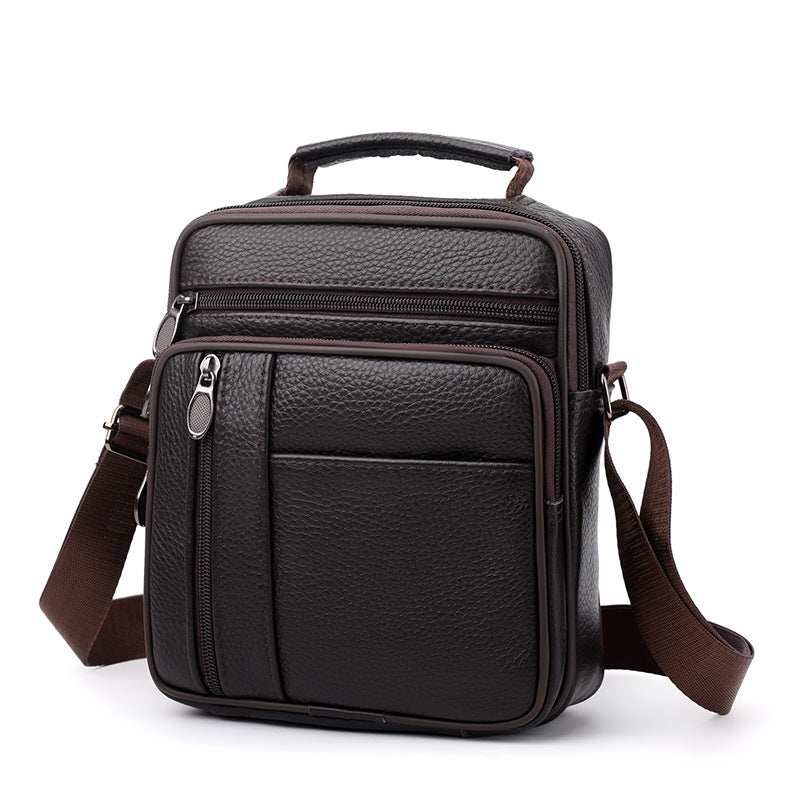 Sleek Multi-Pocket Crossbody Messenger Bag Kalsten