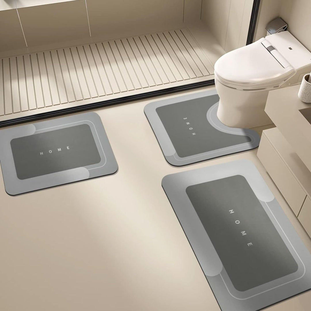 Stylish Bathroom Mat Set