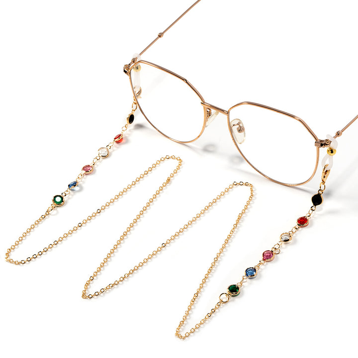 Decorative Crystal Eyewear Chain Kalsten