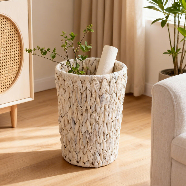 Handwoven Natural Decorative Basket Kalsten