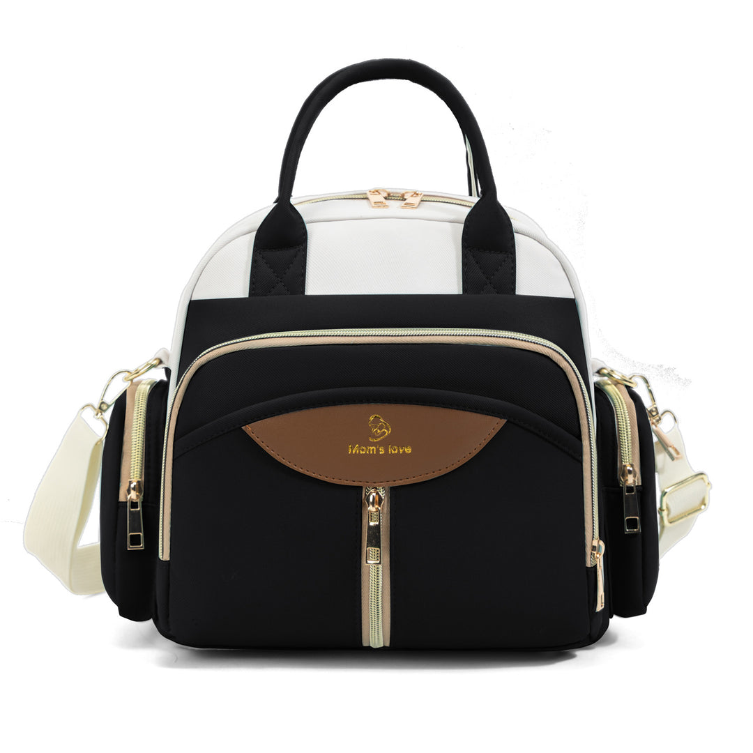 Stylish Multi-Compartment Diaper Bag Kalsten