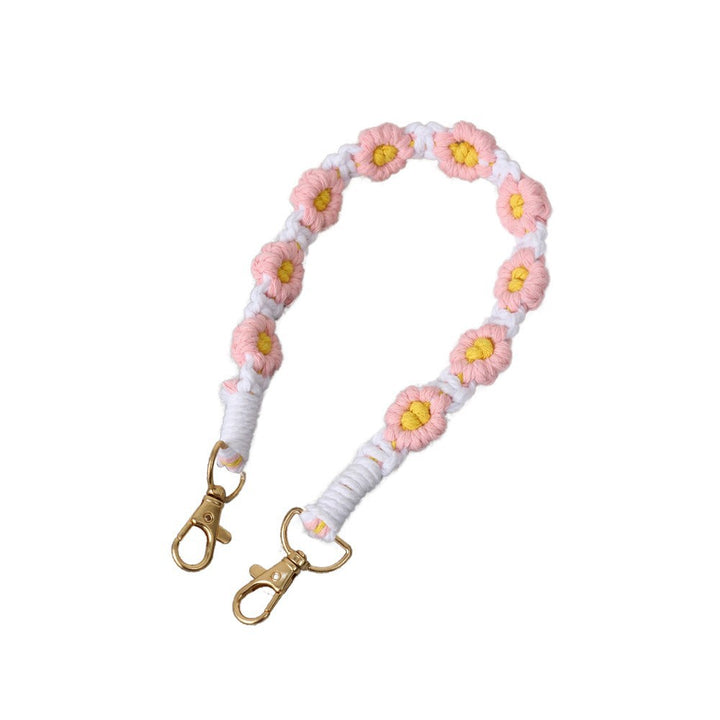 Floral Patterned Keychain