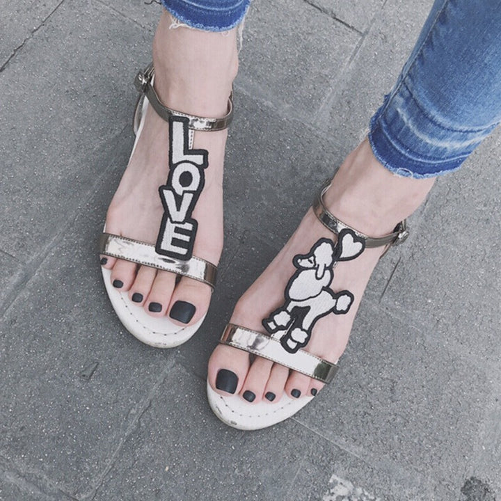 Elegant toenail art Kalsten