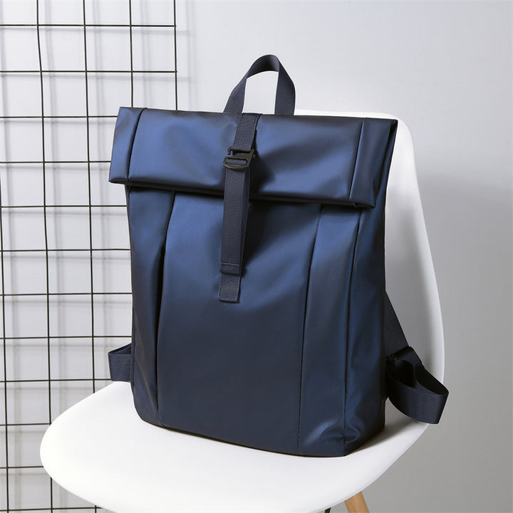 Elegant backpack with practical roll-top closure Kalsten