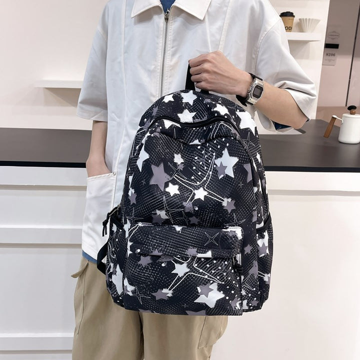 Star-Patterned School Backpack Kalsten
