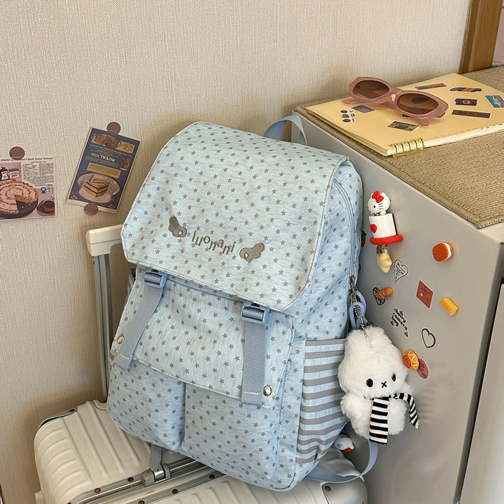 Playful Patterned Backpack