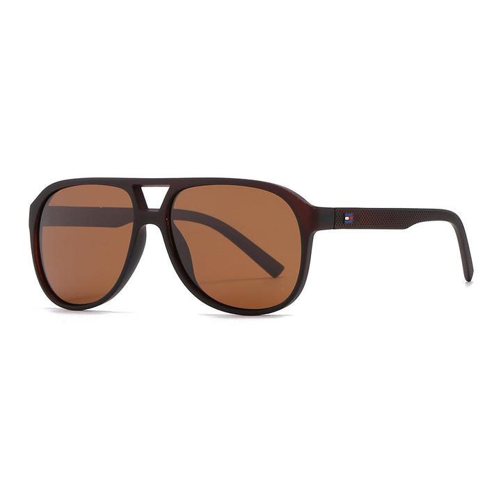 Men's Sleek Oversized Shield Sunglasses Kalsten