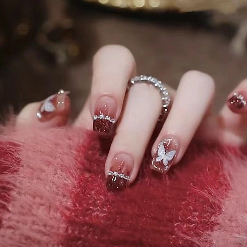 Sparkling Butterfly Nail Art Set Kalsten