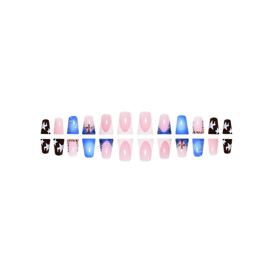 Creative Multi-Design Press-On Nails Kalsten