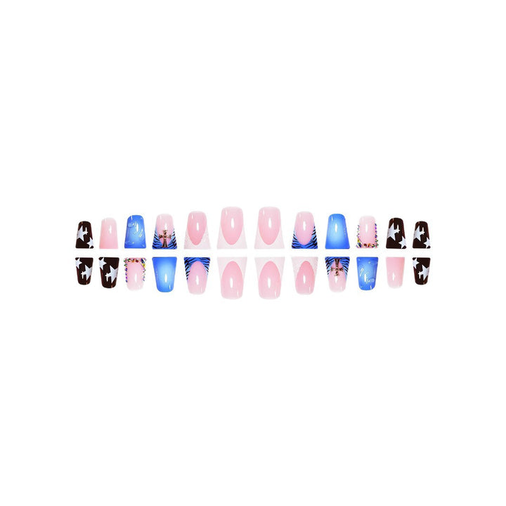 Creative Multi-Design Press-On Nails Kalsten