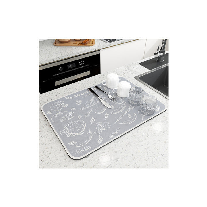 Floral Pattern Kitchen Mat Kalsten