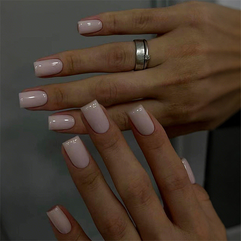 Premium False Nail Set for Elegant Natural Finish Kalsten