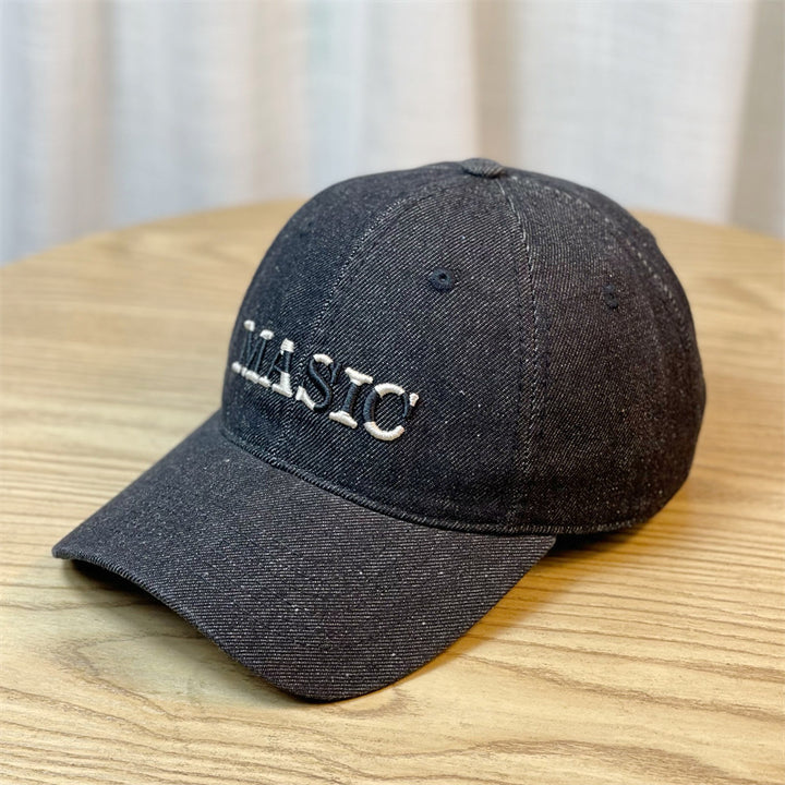 Women's Embroidered Denim Baseball Cap Kalsten