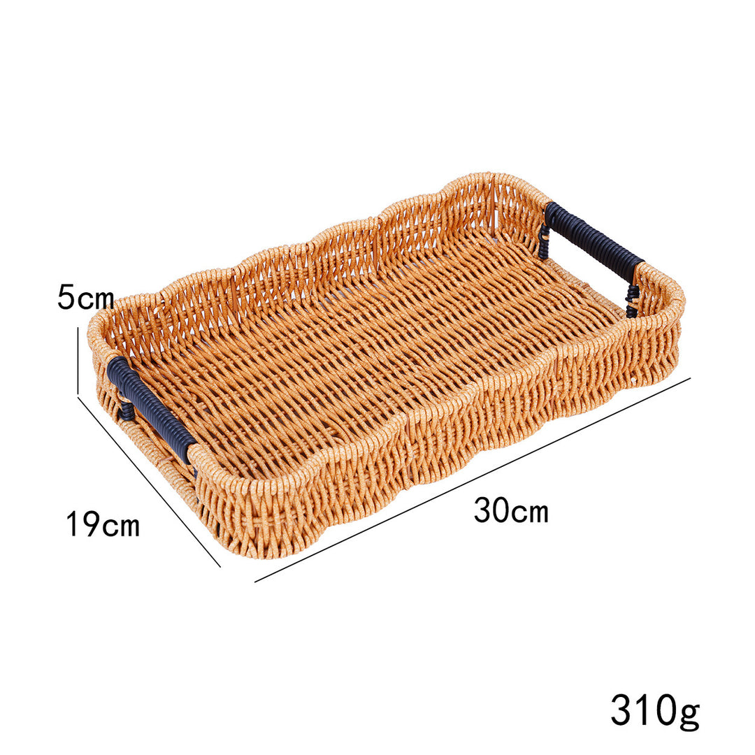Woven Decorative Serving Tray Kalsten