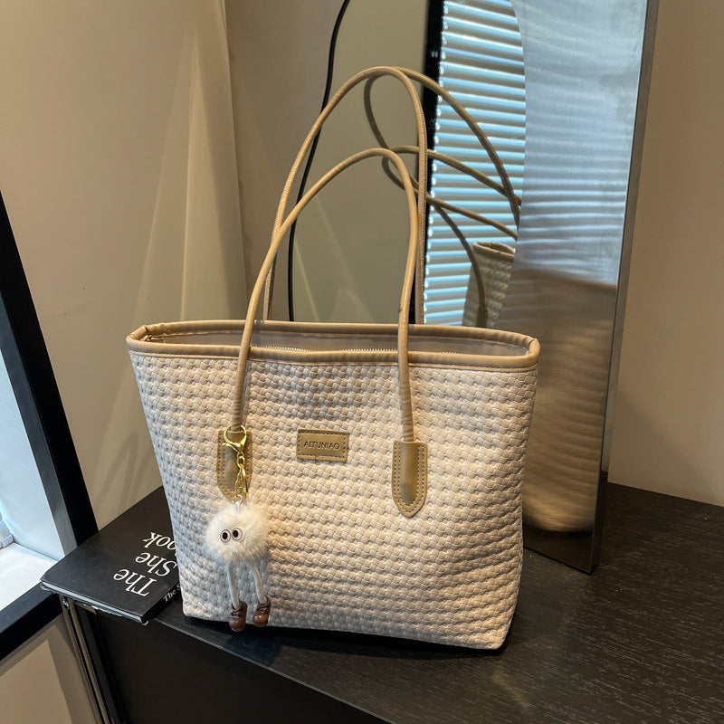 Woven Patterned Shoulder Bag Kalsten