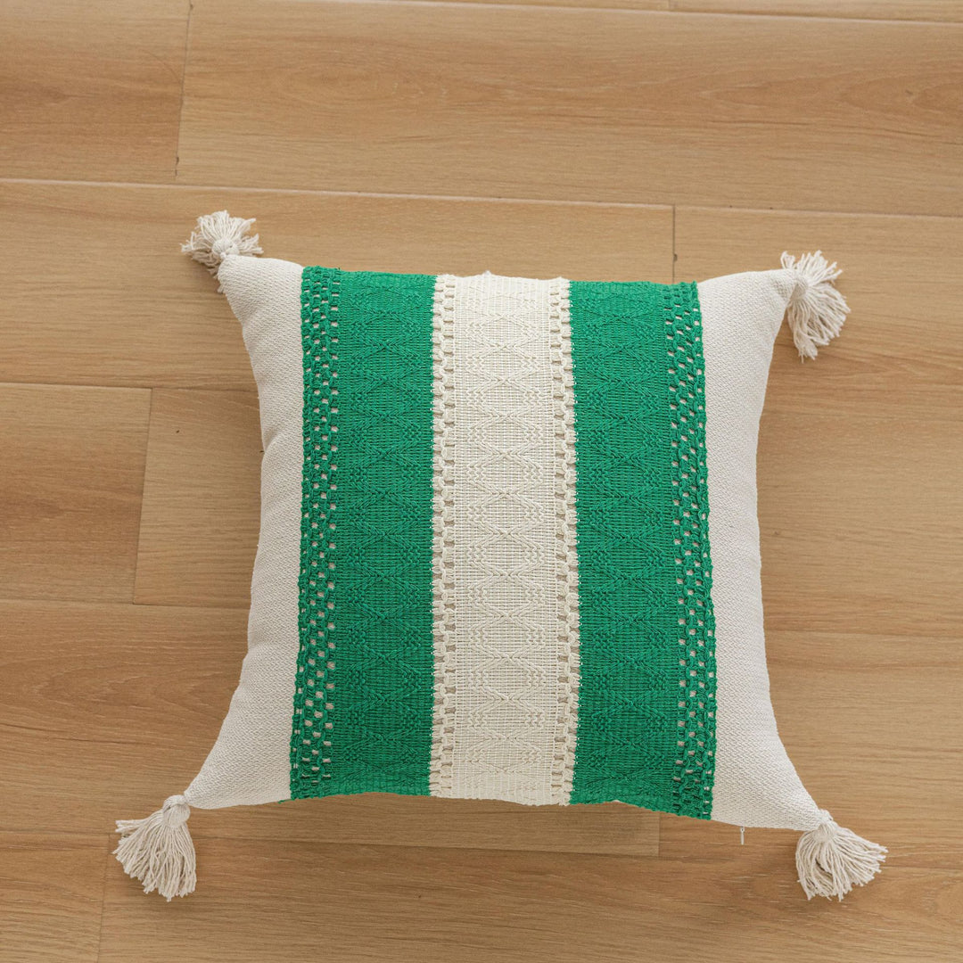 Structured Bohemian Decorative Pillow