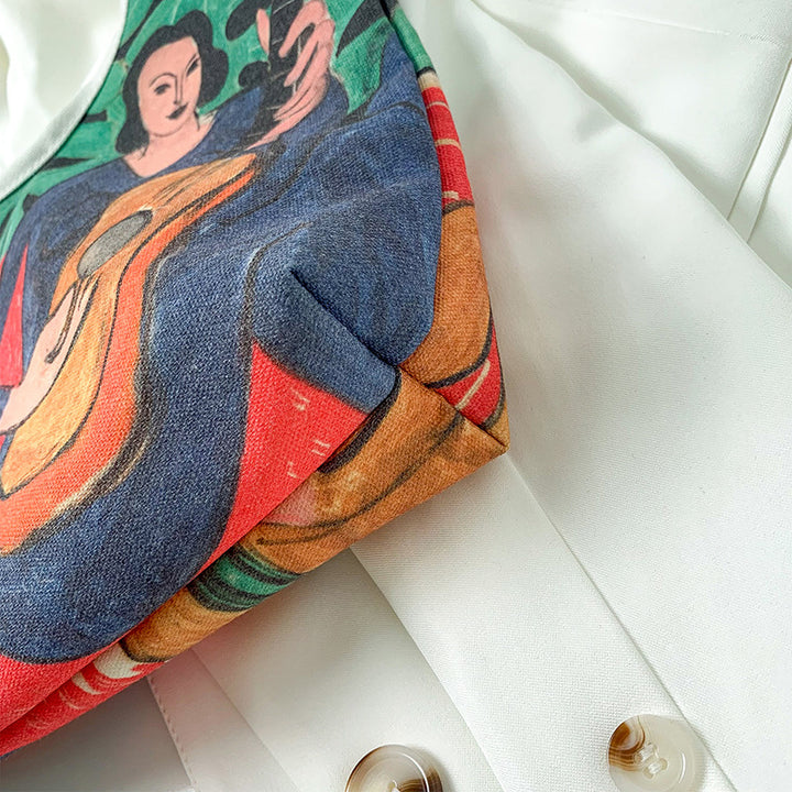 Artistic Print Tote Bag