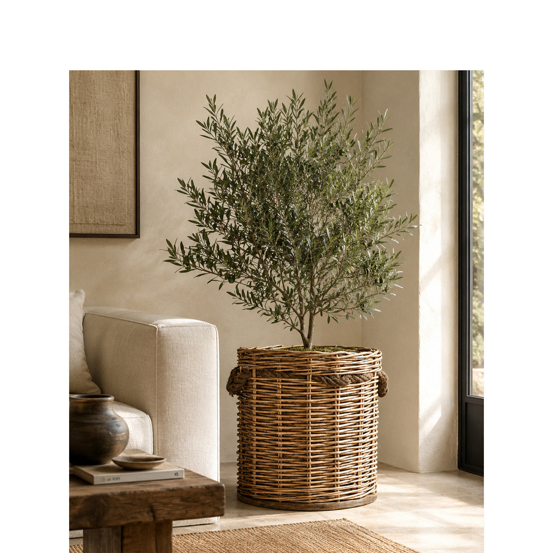 High-quality storage basket made of willow Kalsten