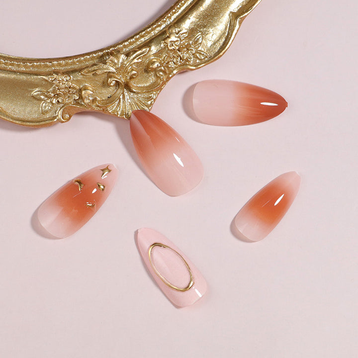 DIY Elegant Press-On Nail Art Set Kalsten