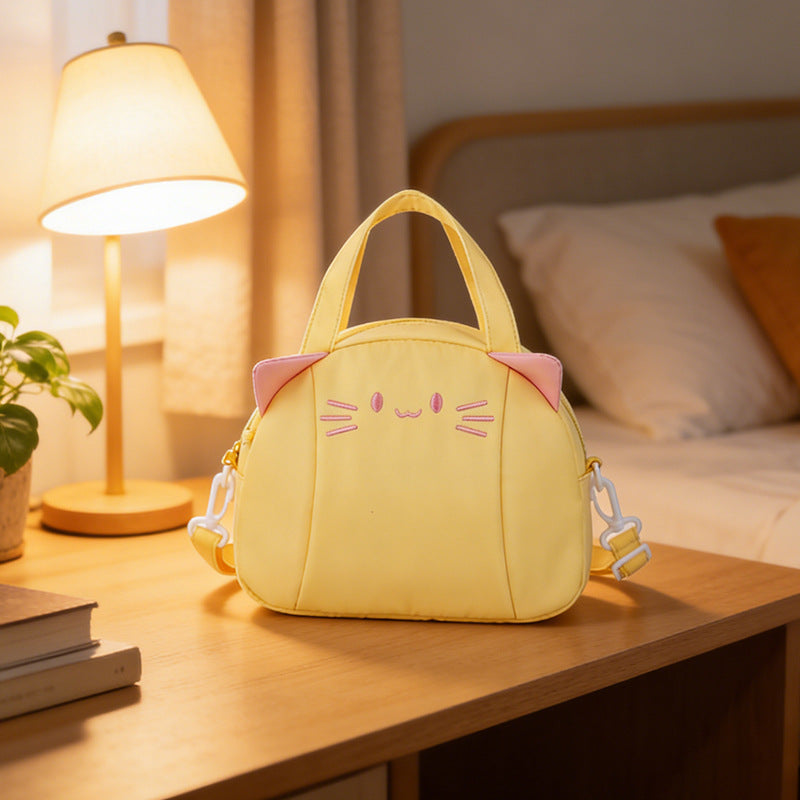 Cute Cat Ear Handheld Tote Bag Kalsten