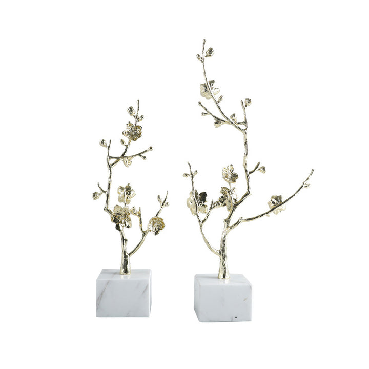 Elegant Floral Decorative Sculpture