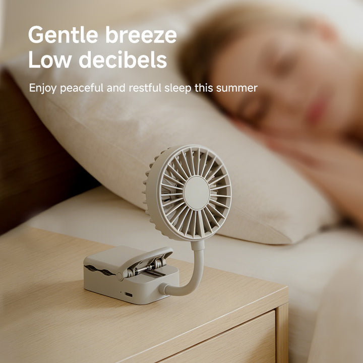 Ladies portable clip fan with flexibility Kalsten