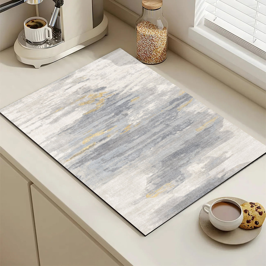 Abstract Geometric Kitchen Mat Kalsten