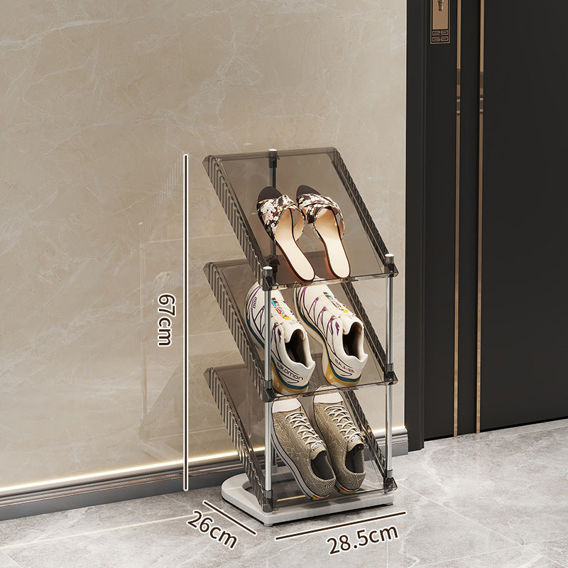 Shoe rack with transparent design Kalsten